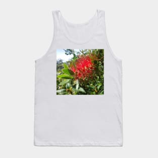 Bottlebrush Flower, photography by Immortal Peaches Tank Top